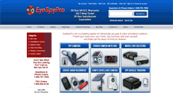 Desktop Screenshot of eyespypro.com